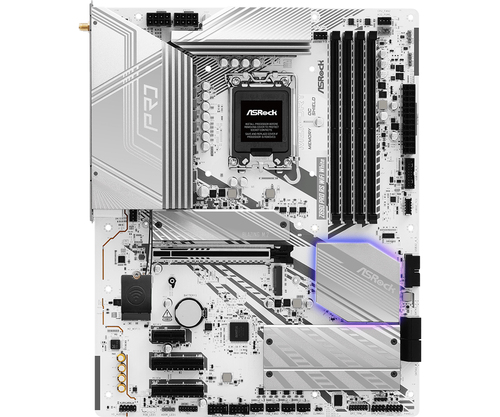 ASRock Z890 Pro RS WiFi White ATX LGA1851 Motherboard
