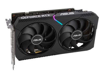 ASUS DUAL-RTX3060-O12G-V2-OC 12GB GDDR6 PCIe 4.0 x4 Graphics Card