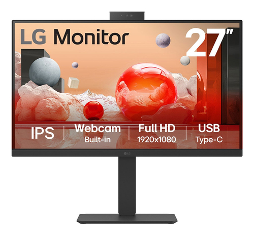 LG 27BA850-B.AEU, 27", 1920 x 1080 pixels, Full HD Monitor