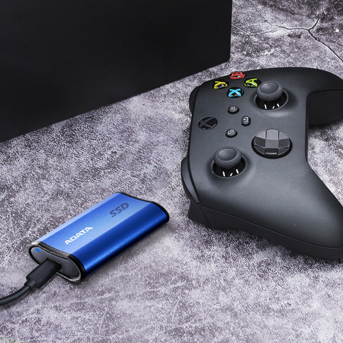 ADATA SE880 4TB External SSD – USB 3.2 Gen 2x2, 2000MB/s, Portable, Blue