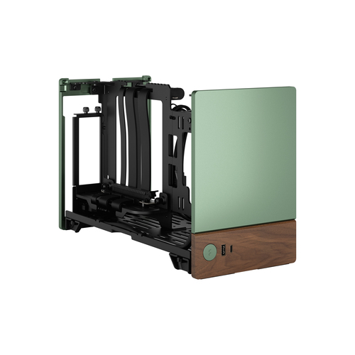 Fractal Design Terra, (SFF), Aluminium, Walnut, Mini-ITX Case