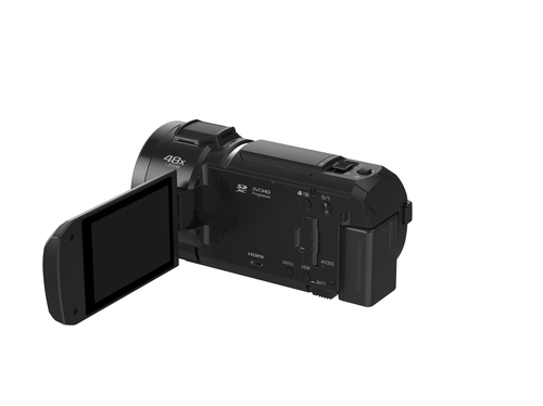 Panasonic HC-V900E-K, Full HD Camcorder 24x Zoom BSI MOS Touch LCD