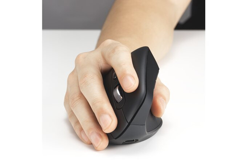 Kensington Pro Fit Ergo MY630 EQ, Right-hand, RF Wireless + Bluetooth Mouse