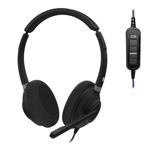 JPL Icon 120-UB4, Wired, Office/Call center, 148 g, Headset, Black