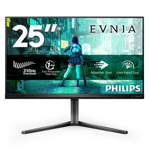 Philips Evnia 3000 25M2N3200U/00 24.5" 1920 x 1080 pixels LCD Monitor Grey