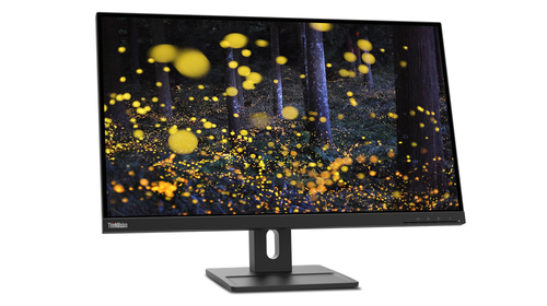 Lenovo ThinkVision E27q-20, (27"), 2560 x 1440 pixels, Quad HD, LED Monitor