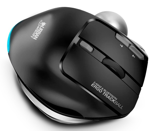 Urban Factory EMT01UF, Right-hand, RF Wireless + Bluetooth, 4800 DPI, Mouse