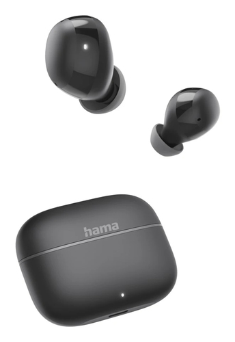 Hama Freedom Buddy II TWS Headsets/Headphones, Calls & Music, Black