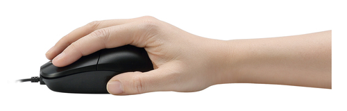 Adesso iMouse (IMOUSE M6C-TAA) Ambidextrous, Optical, USB/C, 1200 DPI, Black