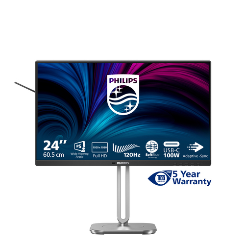 Philips 4000 series (24B2U4301/00), (23.8"), 1920 x 1080 pixels, FHD LCD Monitor