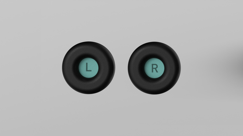 Replacement Orosound TP CUS S ear pad installed on Tilde Pro headset