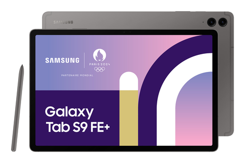 Samsung Galaxy Tablet S9 FE+ 12.4" 2560 x 1600 pixels 256GB 12GB Android 13 Grey