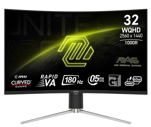 MSI (MAG 325CQRF QD E2) 80 cm (31.5"), 2560 x 1440 pixels, WQHD, LED Monitor