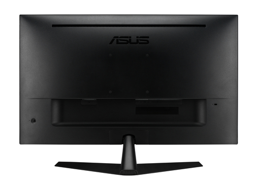 ASUS VY27UQ monitor rear view with clean back panel design