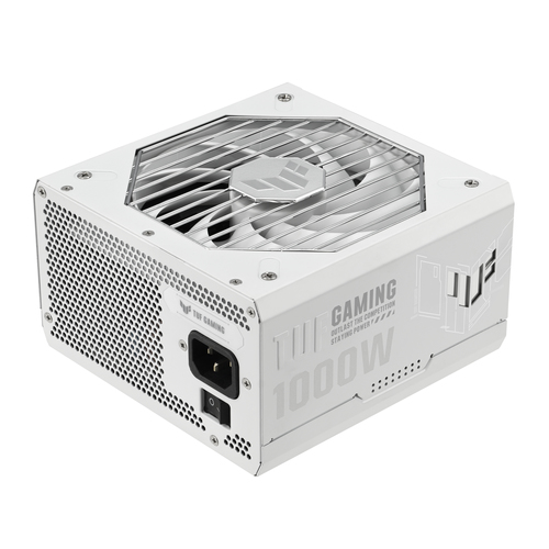 ASUS TUF Gaming Gold White Edition, 1000 W, 100 - 240 V, Power Supply