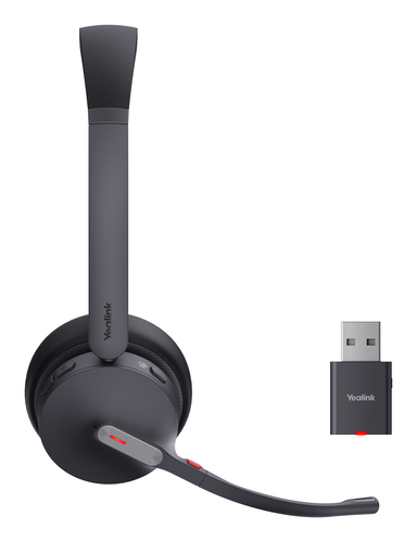 Yealink WH64 Hybrid, Wireless, 20 - 20000 Hz, Headset/Headphones, Black