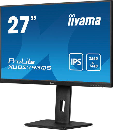 iiyama ProLite, QHD IPS, 68.6 cm (27"), 2560 x 1440 pixels, LED Monitor