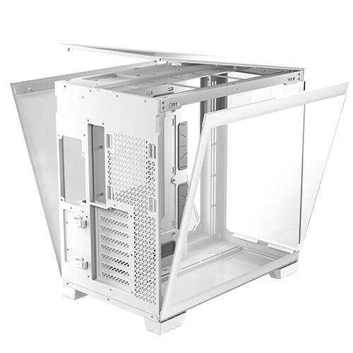 Antec C8 WHITE, ATX, ITX, microATX, Glass, Plastic, Steel Gaming Full Tower Case
