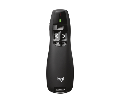 Logitech Wireless Presenter R400, RF, USB, 15 m, Black