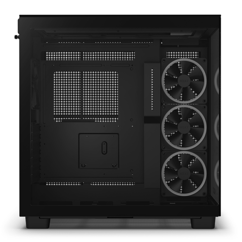 NZXT H9 Elite, Stainless steel, Tempered glass Midi Tower Case