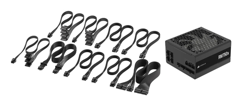 Corsair RM750x, 750 W, 100 - 240 V, 47 - 63 Hz, 10 - 5 A, Power Supply