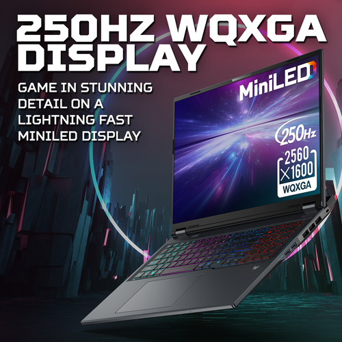 Acer Predator Helios Neo 18" laptop angled display shot