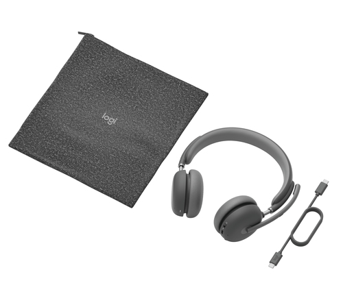 Logitech Zone Wireless 2, Headset/Headphone, Graphite