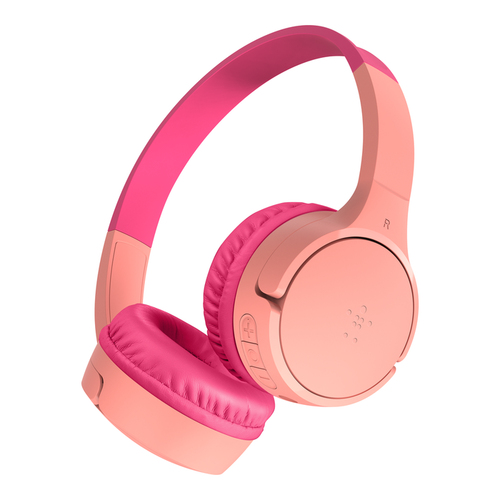 Belkin SoundForm Mini, Wireless, Headset/Headphones, Pink