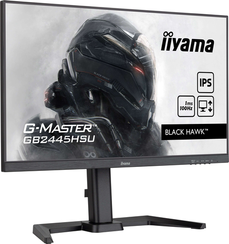 iiyama G-MASTER IPS, 58.4 cm (23"), 1920 x 1080 pixels, Full HD, LED Monitor