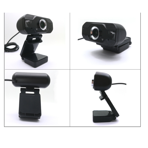 JLC Ocular 2MP Full HD 1080p USB 2.0 Webcam 25fps with Manual Focus – Black