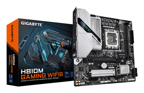 GIGABYTE H810M GAMING WIFI6 LGA1851 Micro ATX Motherboard