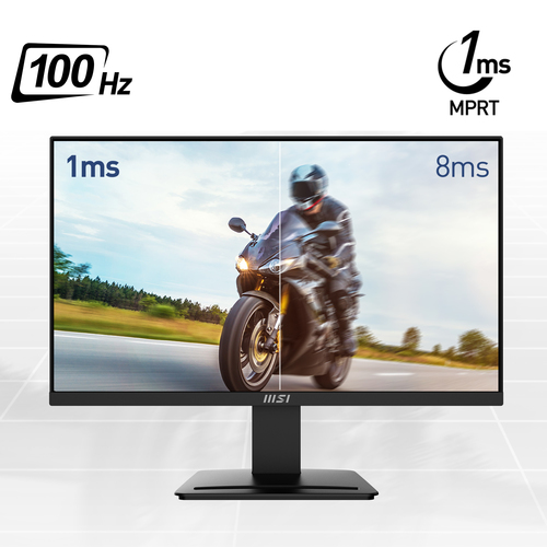 MSI Pro MP2412 60.5cm 23.8" 1920 x 1080 pixels Full HD LCD 4 ms, Black