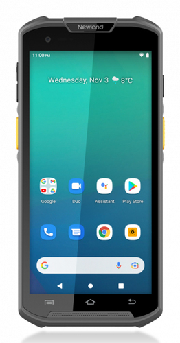 Newland MT93 Megattera mobile computer front view, black