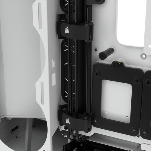 Corsair iCUE 5000X RGB, Plastic, Steel, Tempered glass, Gaming Midi Tower Case