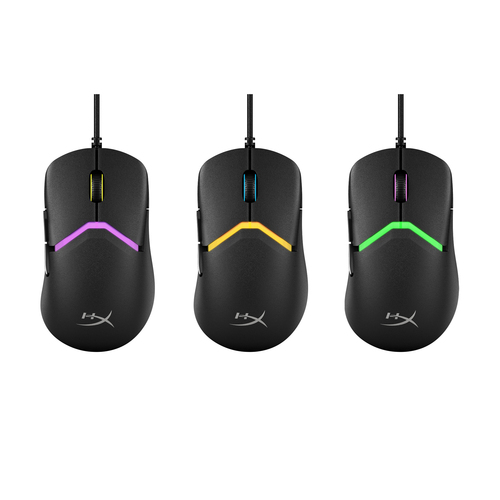 Pulsefire Saga Gaming Mouse, Ambidextrous, Optical, USB Type-A, 3200 DPI, Black