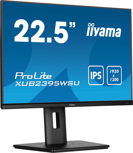 iiyama ProLite IPS,  22.5”, 1920 x 1200 pixels, LED, Monitor