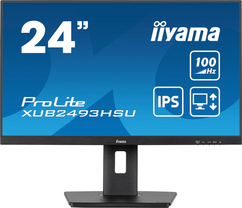 iiyama 24” IPS technology, 1920 x 1080 pixels, Full HD, LED Monitor