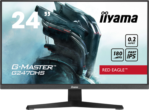 iiyama G-MASTER Fast IPS G2470HS, (23.8"), 1920 x 1080 pixels, FHD, LCD Monitor