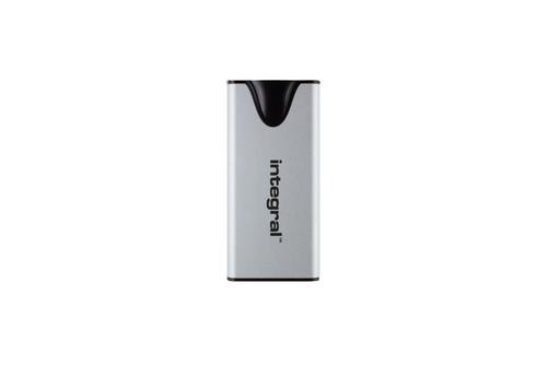 Integral SlimXpress Pro , 1 TB, USB Type-C, USB 3.2 Gen 2x2, 2000 MB/s, Silver