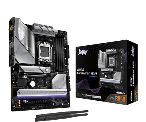 ASRock B850 LiveMixer WiFi ATX AM5 Motherboard