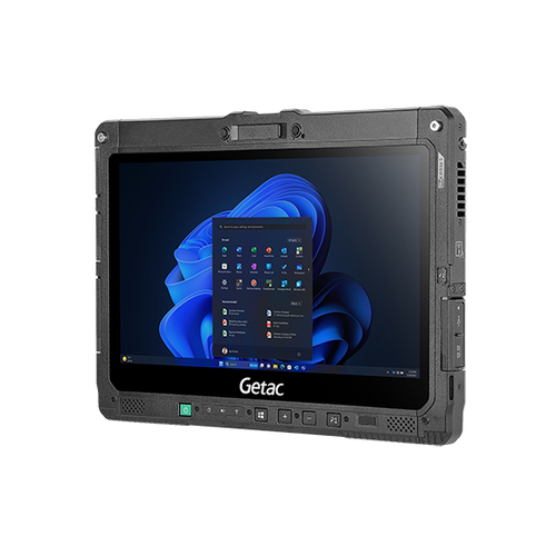 Getac K120 G3 with detachable backlit keyboard used as rugged notebook workstation