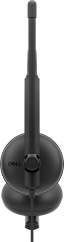 DELL WH125, Wired, Calls/Music, 20 - 20000 Hz, 125 g, Headset/Headphones, Black