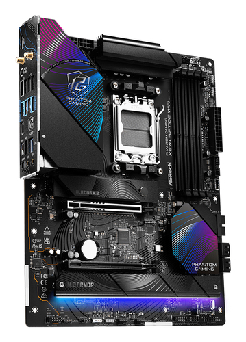 ASRock Phantom Gaming X870 Riptide WiFi ATX AM5 Motherboard