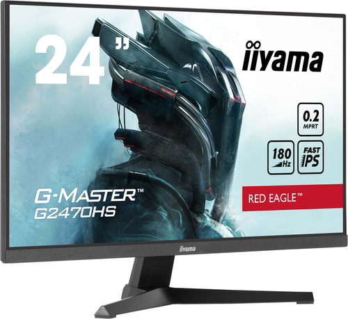 iiyama G-MASTER Fast IPS G2470HS, (23.8"), 1920 x 1080 pixels, FHD, LCD Monitor