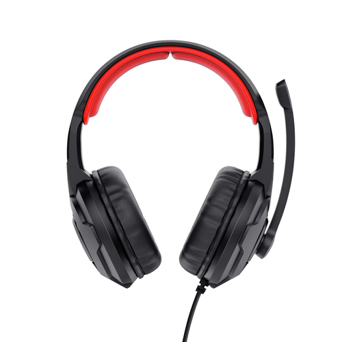 Trust 24761, Wired, Gaming, 455 g, Headset/Headphones, Black, Red