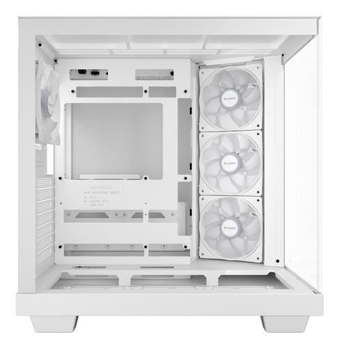 fully assembled Light Base 500 LX White tower with 4 preinstalled fans