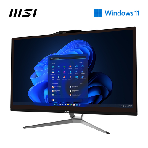 MSI Pro AP222T 13M, 21.5", Intel® Pentium® Gold, 4GB, 128GB, Windows 11 Pro