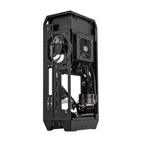 Cooler Master N NCORE 100 MAX (SFF), Aluminium, Plastic, Steel, Mini-ITX PC Case