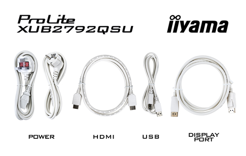iiyama ProLite QHD IPS technology, (27"), 2560 x 1440 pixels, LED Monitor