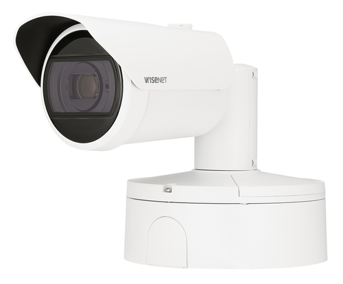 Hanwha XNO-6123R outdoor wired IP security camera with 12x optical and 32x digital zoom